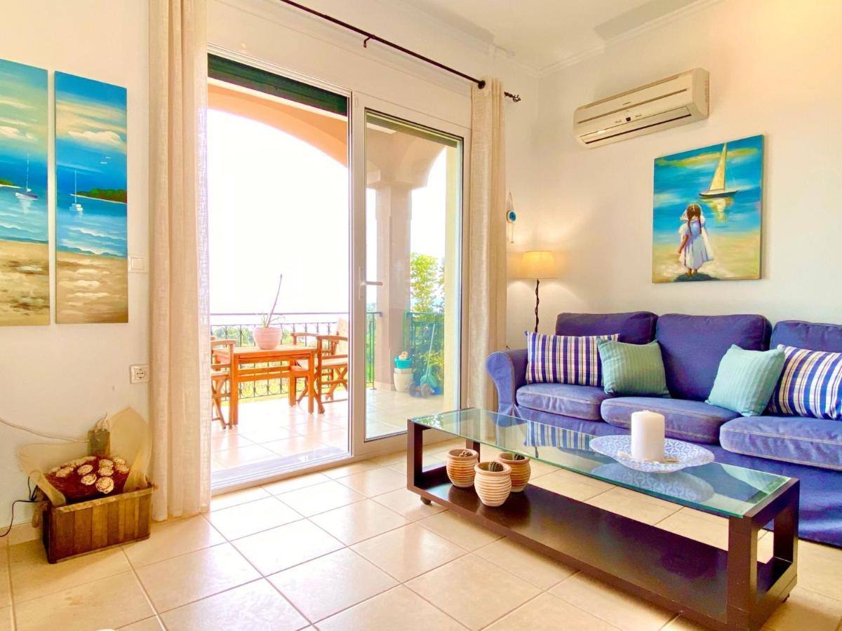 Villa Barbati Dream With Private Pool By Dadovillas Pyrgi  Bagian luar foto