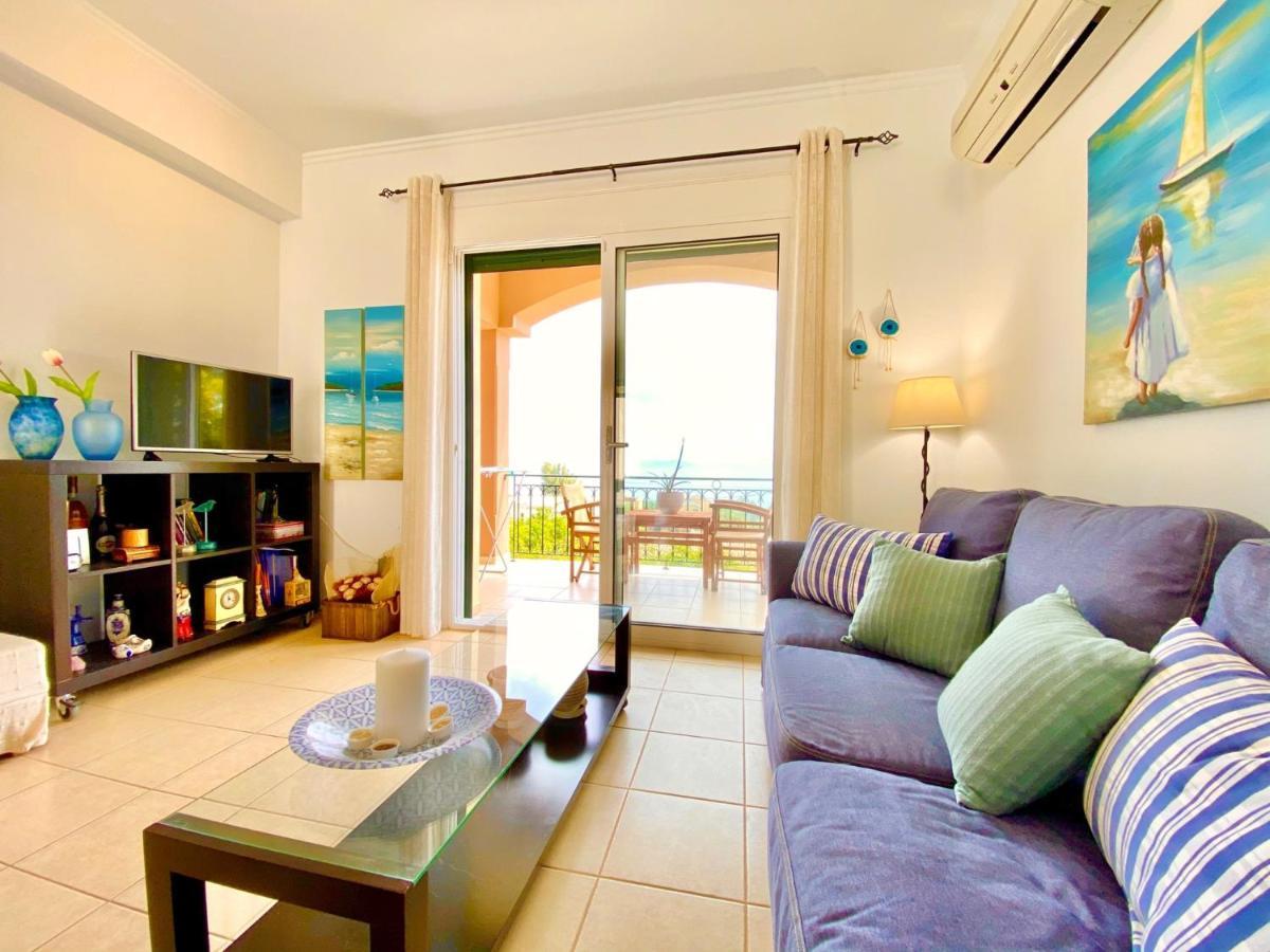 Villa Barbati Dream With Private Pool By Dadovillas Pyrgi  Bagian luar foto