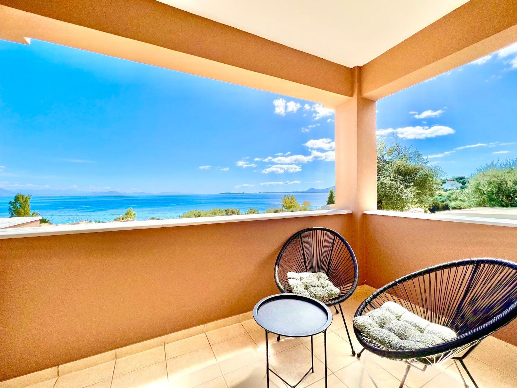Villa Barbati Dream With Private Pool By Dadovillas Pyrgi  Bagian luar foto
